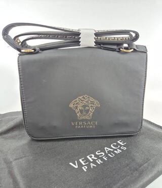 Versace Schoudertas, zwart